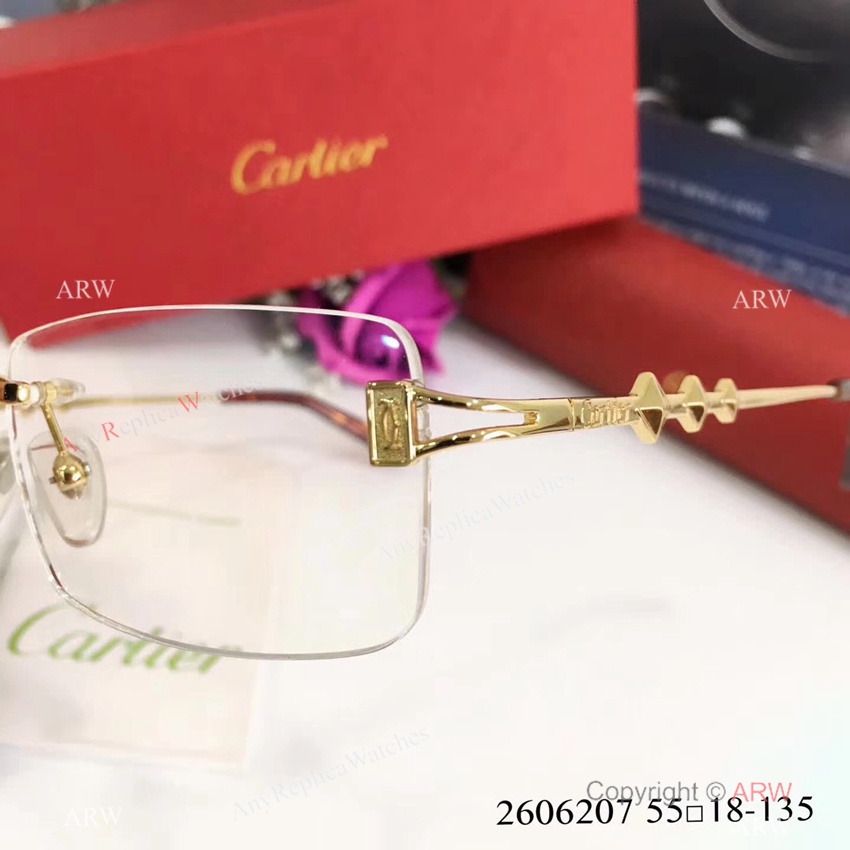 fake vs real cartier glasses