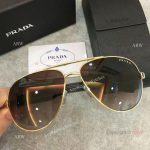 AAA Copy Prada double-bar Sunglasses - Mens PRADA Gray Sunglasses (3)