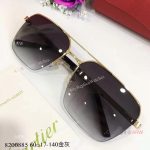 AAA Grade Cartier Edition Santos-Dumont Copy Sunglasses Double-bar Sunglasses (9)