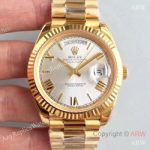 replica-rolex-day-date-40-228238-40mm-ar-stainless-steel-904l-with-18k-yellow-gold-wrapped-rhodium-dial-swiss-3255