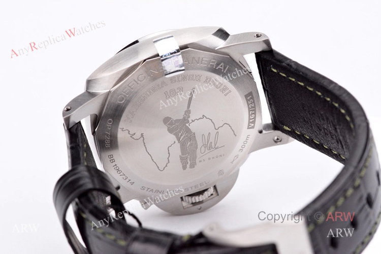 2020 Panerai PAM1056 Luminor Green Dial MS Dhoni Edition Swiss Replica Watches (5)