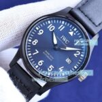 Replica IWC Pilot's Watch Mark XVII MKS Blue Dial Titanic Case 40mm (3)