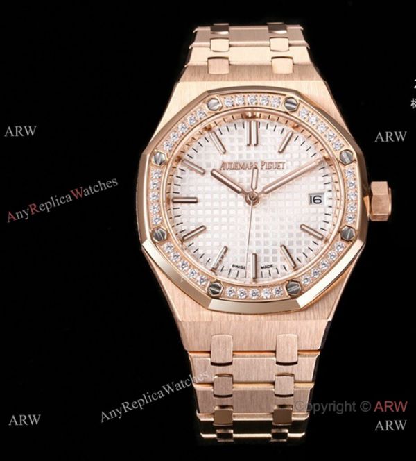 Swiss Grade Audemars Piguet Royal Oak 50th Anniversary 37mm Olive Green Dial (2)