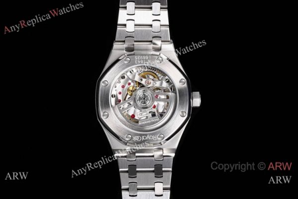 Swiss Luxury Audemars Piguet Royal Oak Women watch Glacier Blue Dial Diamond Bezel (7)