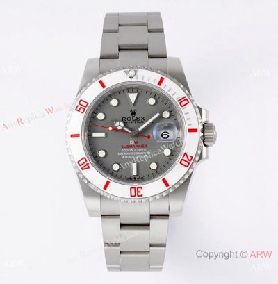 Swiss Copy Rolex DiW Submariner 'PARAKEET' 3135 Gray watch Rolex Custom watch