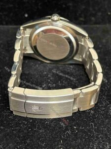 2023 New Rolex Oyster Perpetual Ref. 126000 Turquoise Blue Bubble Dial (10)