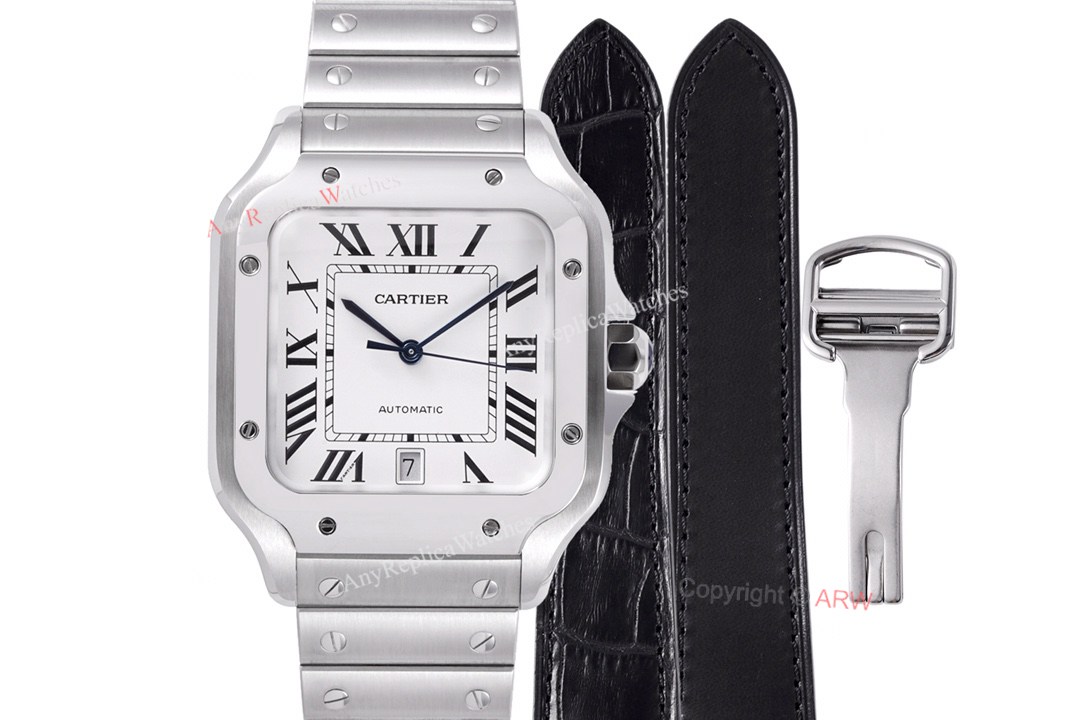 BV factory Santos de Cartier Swiss 9019 Movement watches (1)