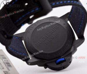 New ! VSF Swiss Panerai Luminor GMT Bucherer Blue PAM 1176 Watch Ceramic Case (4)