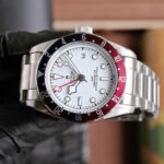 Replica New Tudor Black Bay GMT Pepsi Bezel Watch 42mm White Face (9)