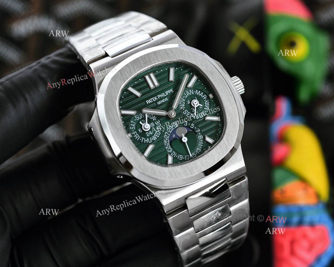 TWF Patek Philippe Nautilus Perpetual Calendar 57401G-001 Swiss Grade Cal.240 Watches (2)