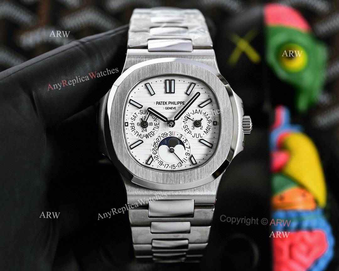 TWF Patek Philippe Nautilus Perpetual Calendar 57401G-001 Swiss Grade Cal.240 Watches (5)