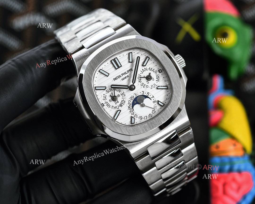 TWF Patek Philippe Nautilus Perpetual Calendar 57401G-001 Swiss Grade Cal.240 Watches (6)
