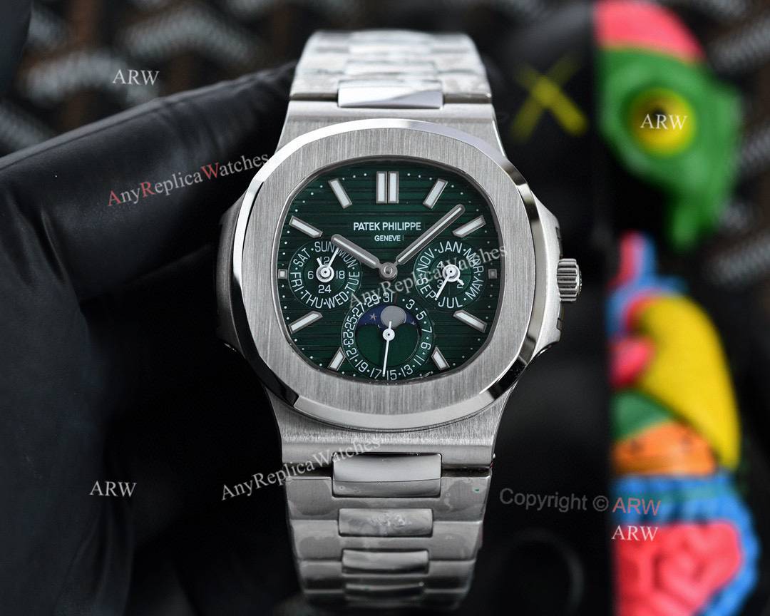 TWF Patek Philippe Nautilus Perpetual Calendar 57401G-001 Swiss Grade Cal.240 Watches (7)
