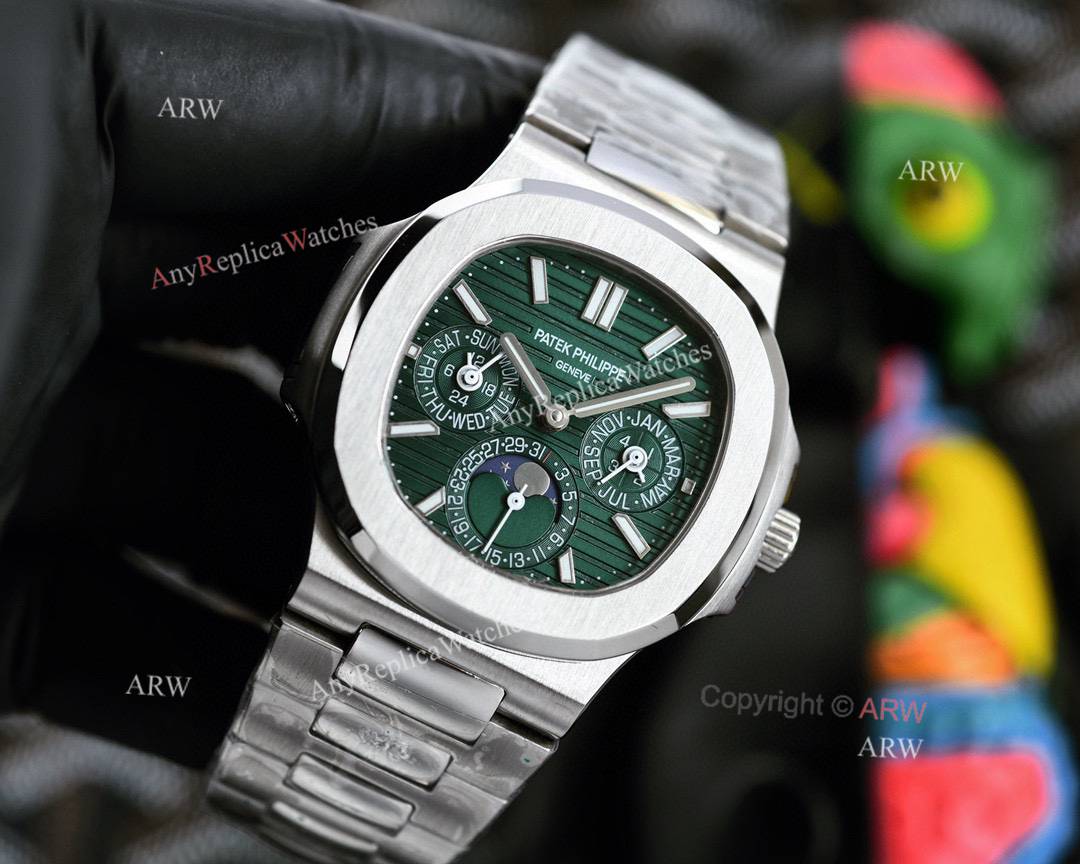 TWF Patek Philippe Nautilus Perpetual Calendar 57401G-001 Swiss Grade Cal.240 Watches (8)