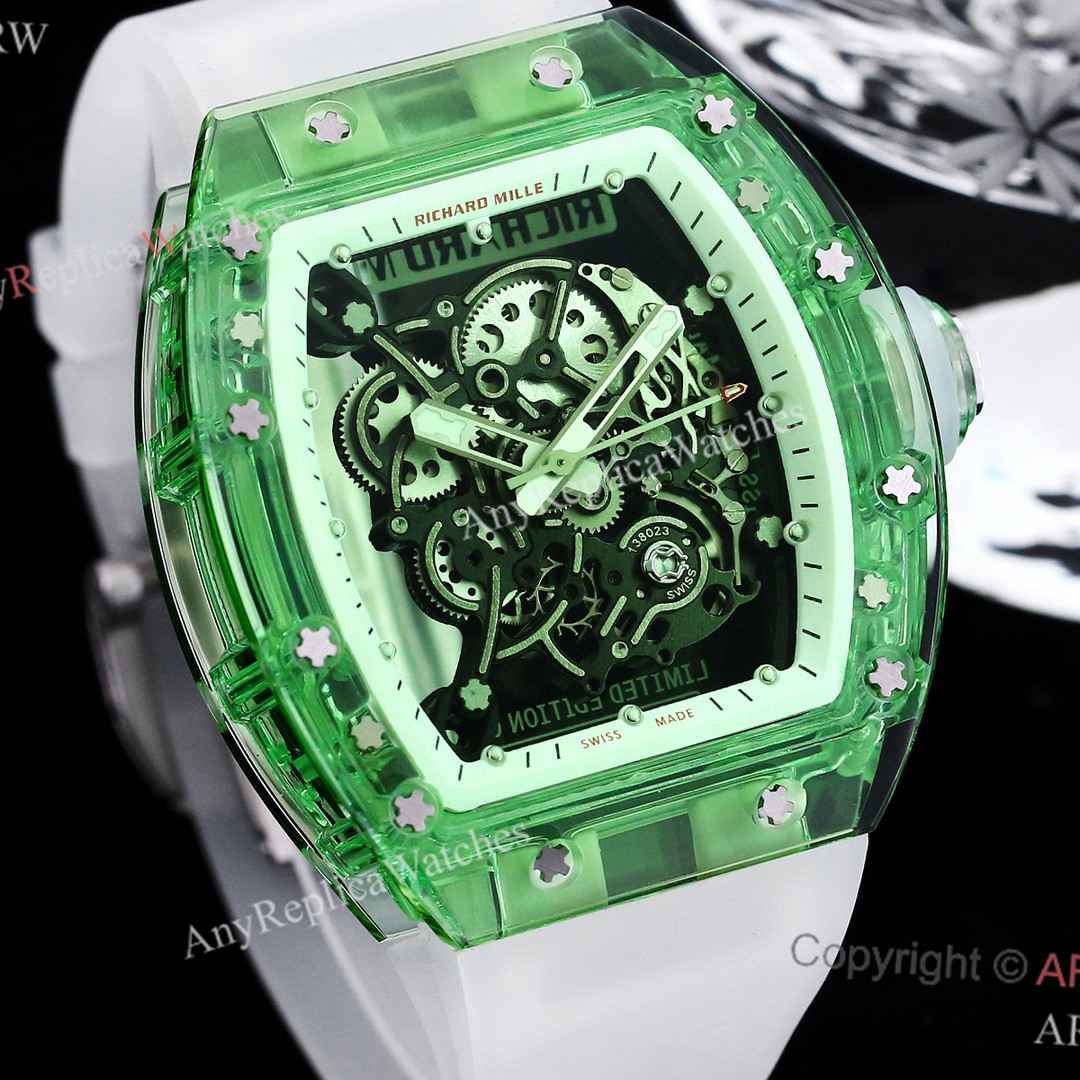 Richard Mille Bubba Watson RM055 Green Sapphire (2)