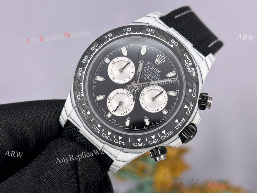 New Replica Diw Rolex Daytona Carbon Fiber DD4130 (25)