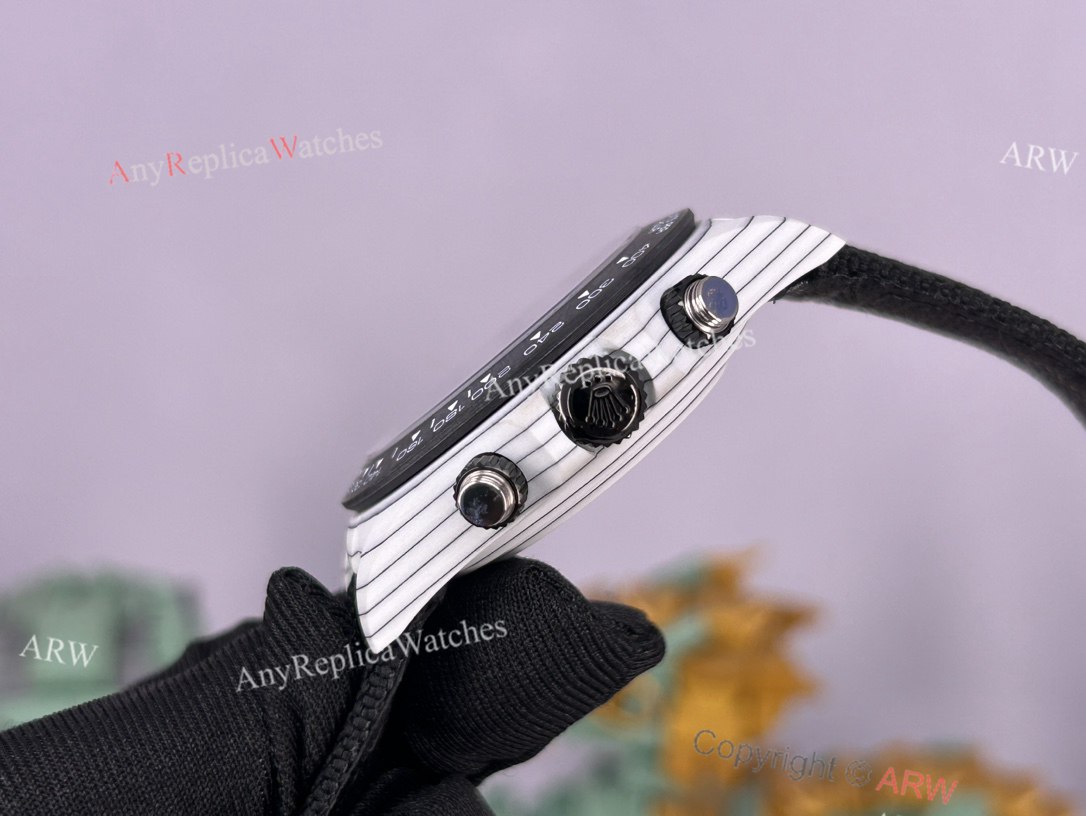 New Replica Diw Rolex Daytona Carbon Fiber DD4130 (30)