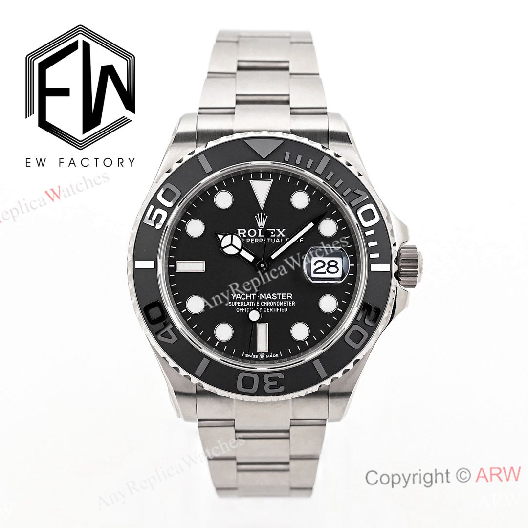 EWF Clone Rolex Yacht-Master Titanium Case (2)