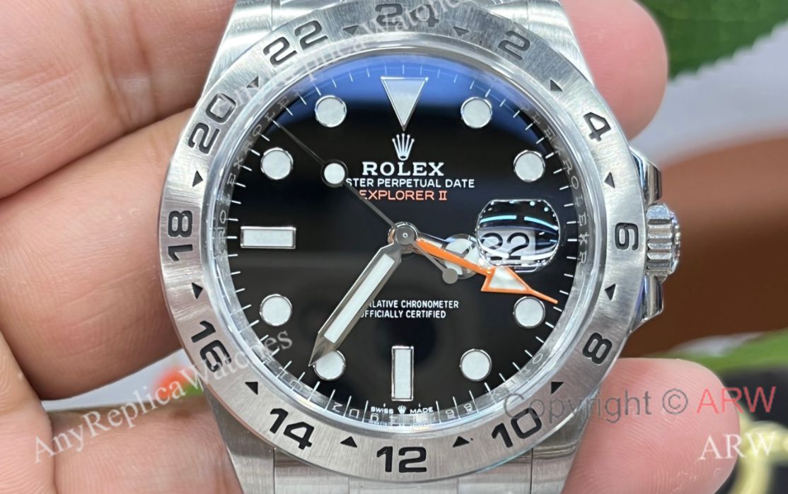 C+ Factory Rolex Explorer ii New Black Dial Cal (1)