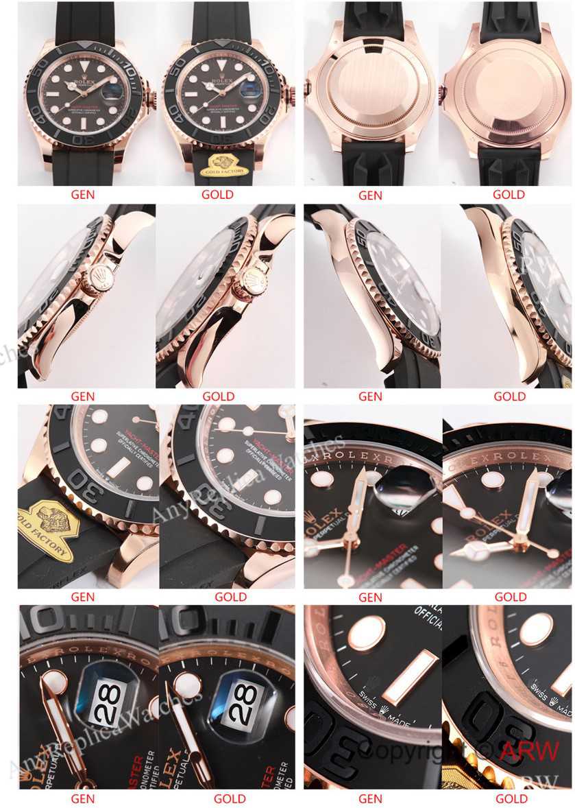 GOLD factory rolex yacht master oysterflex gain weight (6)