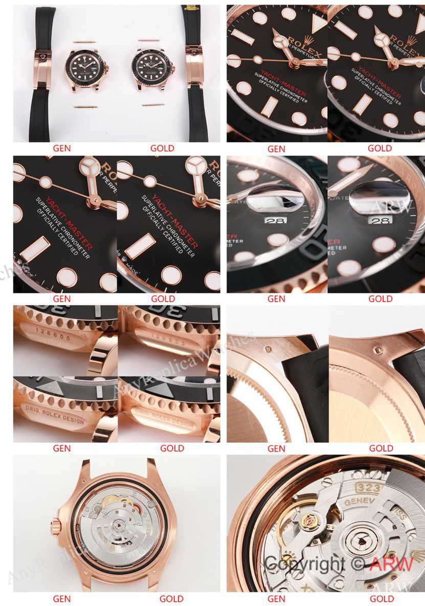 GOLD factory rolex yacht master oysterflex gain weight (7)