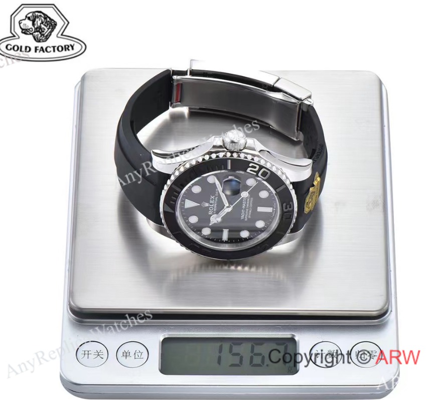 GOLD factory rolex yacht master oysterflex gain weight (9)