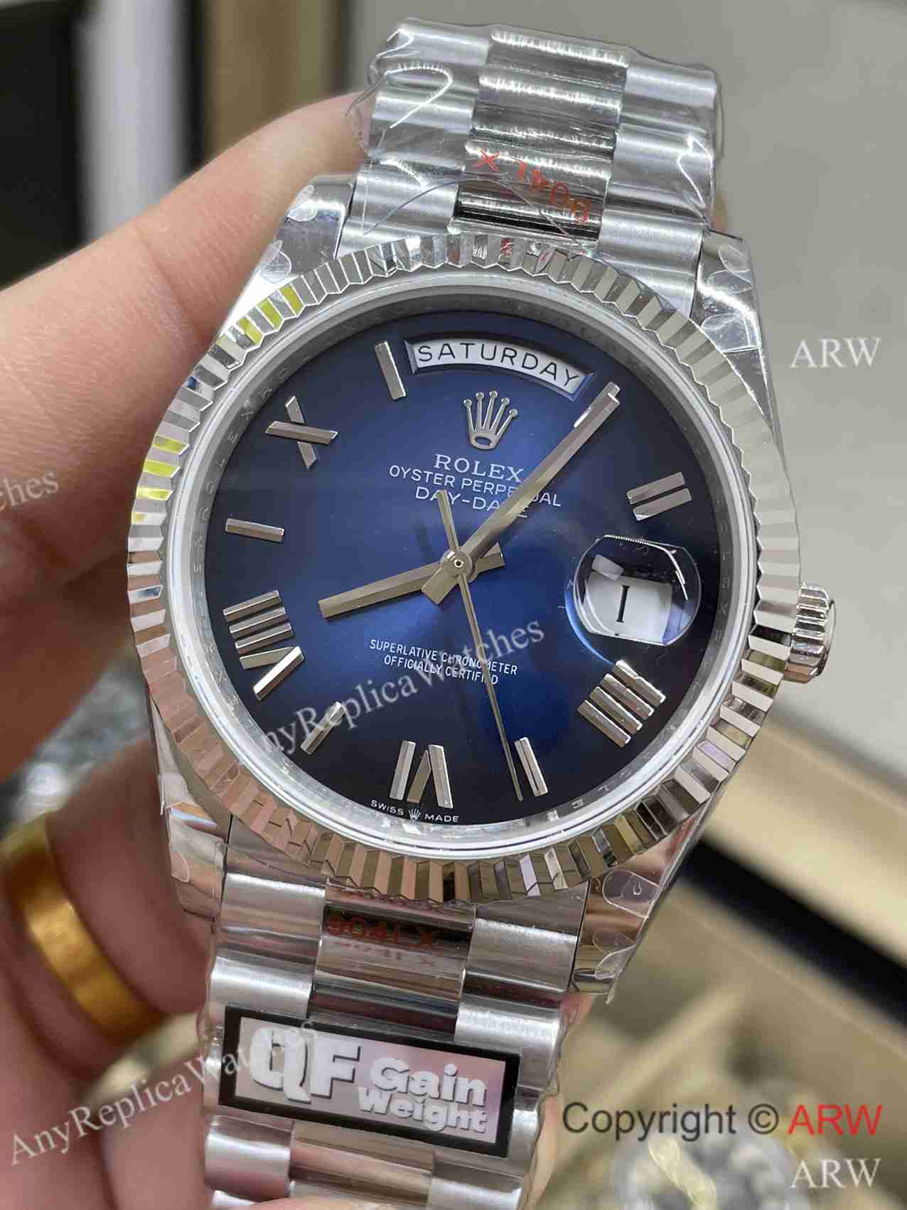 QF rolex day date ombre dial gain weight (17)