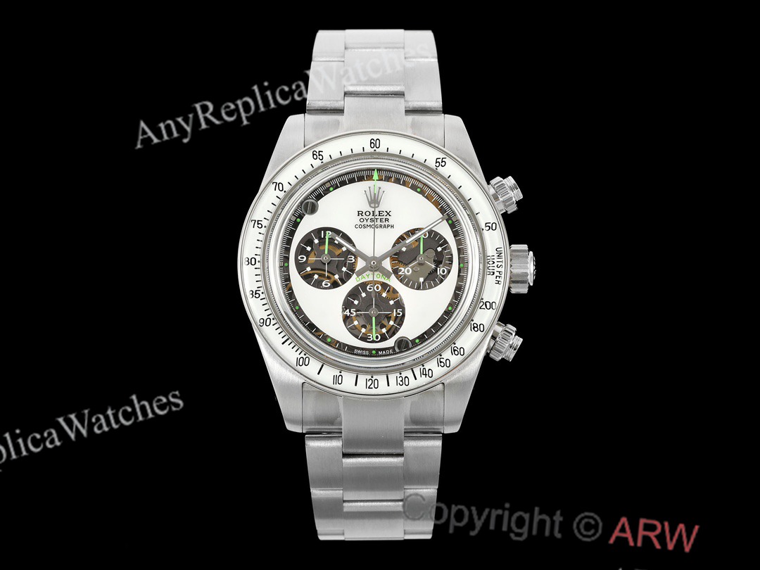 ADGF rolex neon daytona green lume 4130 watch (3)