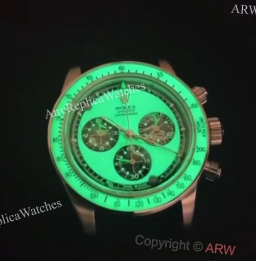 ADGF rolex neon daytona green lume 4130 watch (4)