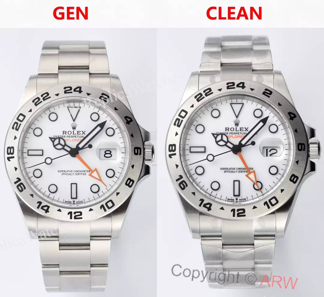 clean rolex explorer white face 3285 (1)