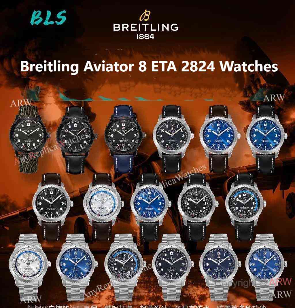 BLS Breitling Aviator 8 Automatic 2824 Watches (1)