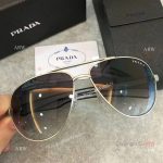 AAA Copy Prada double-bar Sunglasses - Mens PRADA Gray Sunglasses (5)
