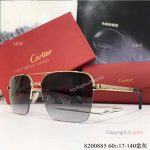 AAA Grade Cartier Edition Santos-Dumont Copy Sunglasses Double-bar Sunglasses (5)