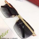 AAA Grade Cartier Edition Santos-Dumont Copy Sunglasses Double-bar Sunglasses (7)
