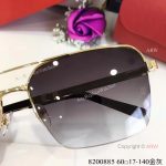 AAA Grade Cartier Edition Santos-Dumont Copy Sunglasses Double-bar Sunglasses (8)
