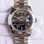 replica-rolex-day-date-40-228206-40mm-kw-stainless-steel-black-diagonal-dial-swiss-3255