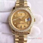 replica-rolex-day-date-ii-218348-41mm-kw-yellow-gold-diamonds-champagne-dial-swiss-3255