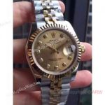 replica-rolex-lady-datejust-31-178273-v5-31mm-stainless-steel-yellow-gold-champagne-dial-swiss-2836-2