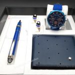 2019 Newest Montblanc Blue Pen and Wallet Watches (1)