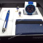 2019 Newest Montblanc Blue Pen and Wallet Watches (5)