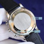 Swiss 7750 IWC Portuguese Copy Watch Black Dial Arabic Markers Silver Bezel (4)