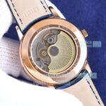 Swiss 9015 Replica Vacheron Constantin Patrimony Date Watch Rose Gold White Dial (10)